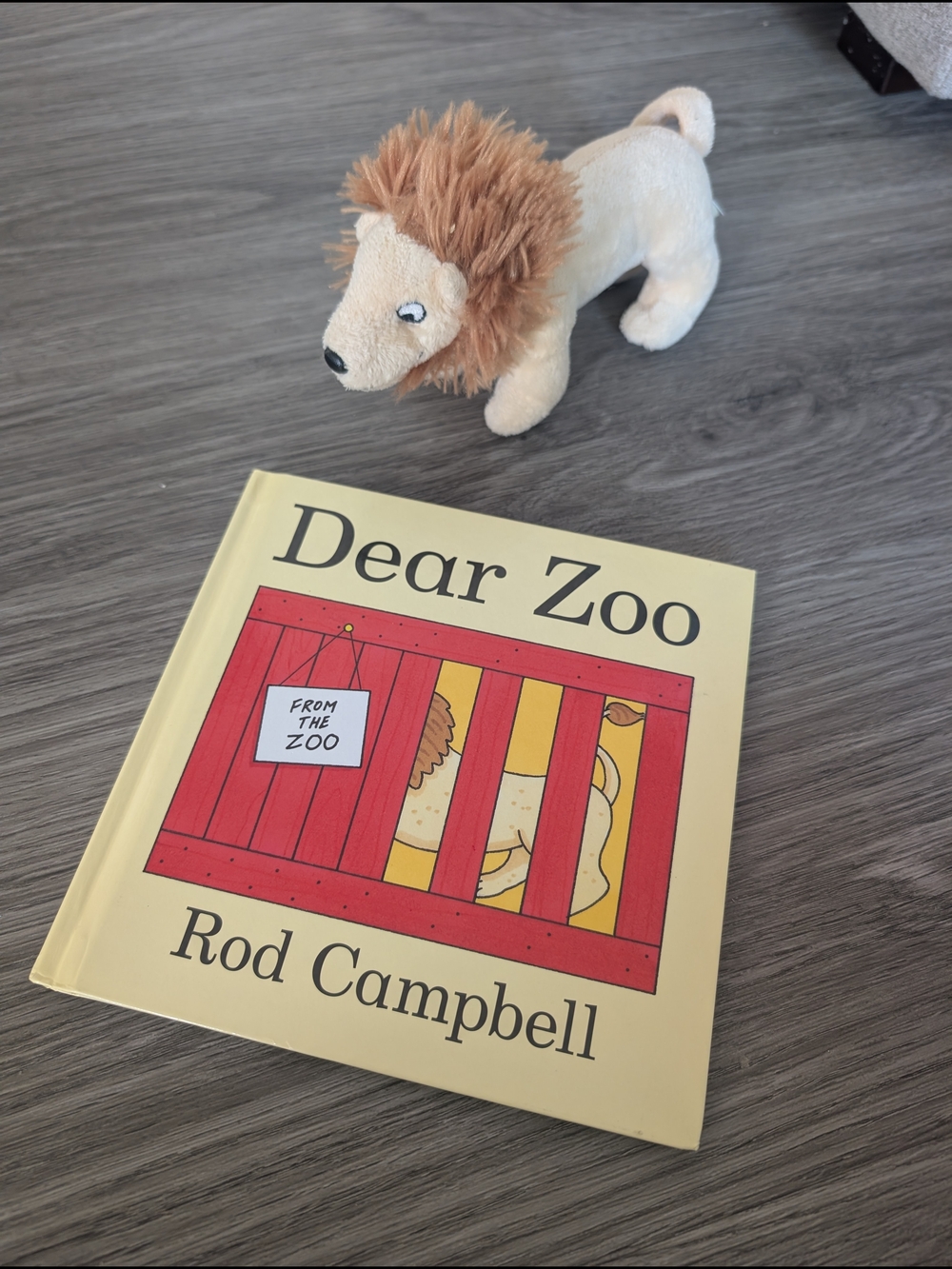 Dear Zoo Kids Book By Rod Campbell And Lion Plush